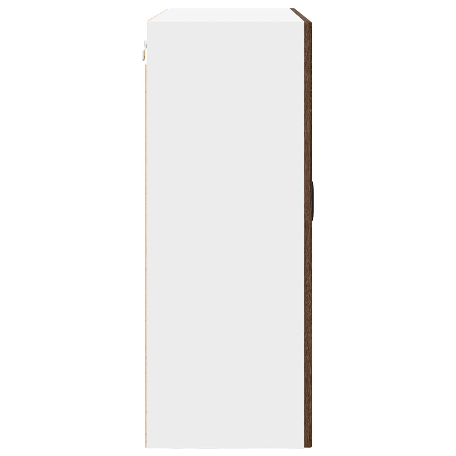 Ormar za Zid Smeđi hrast 80 x 31 x 80 cm Konstruirano drvo