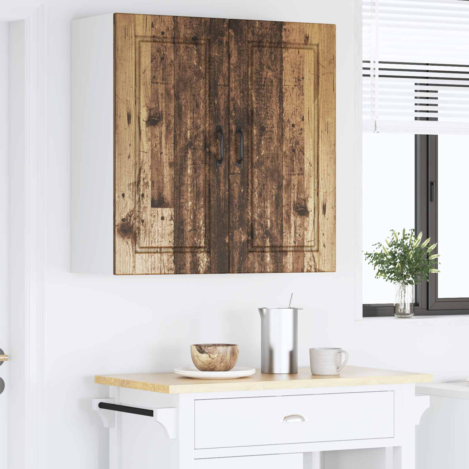 Ormar za Zid Staro drvo 80 x 31 x 80 cm Konstruirano drvo