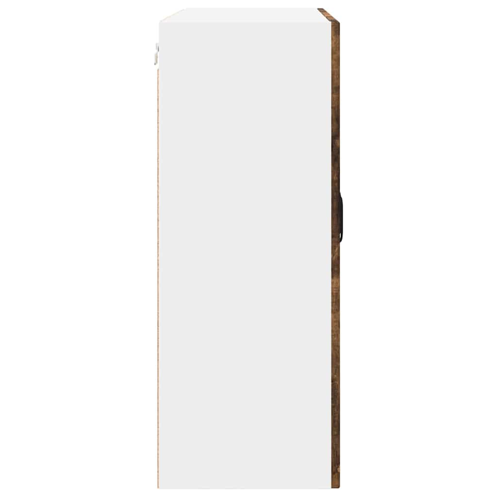 Zidni stakleni ormarić Dimljeni hrast 80 x 31 x 80 cm