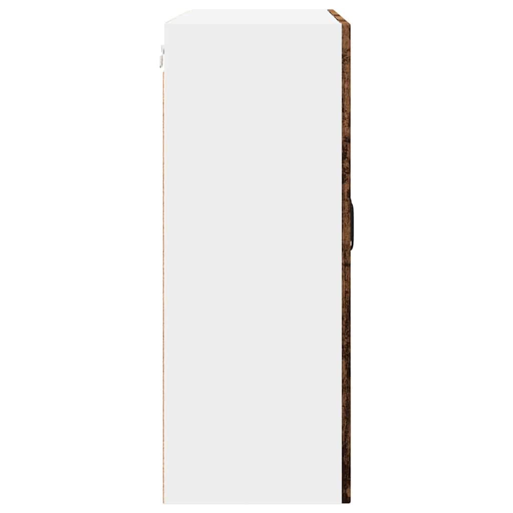 Zidni stakleni ormarić Staro drvo 80 x 31 x 80 cm