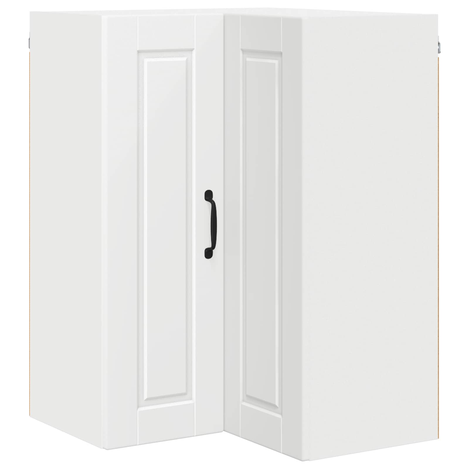 Zidni kutni ormar Bijelo 57 x 57 x 80 cm Konstruirano drvo