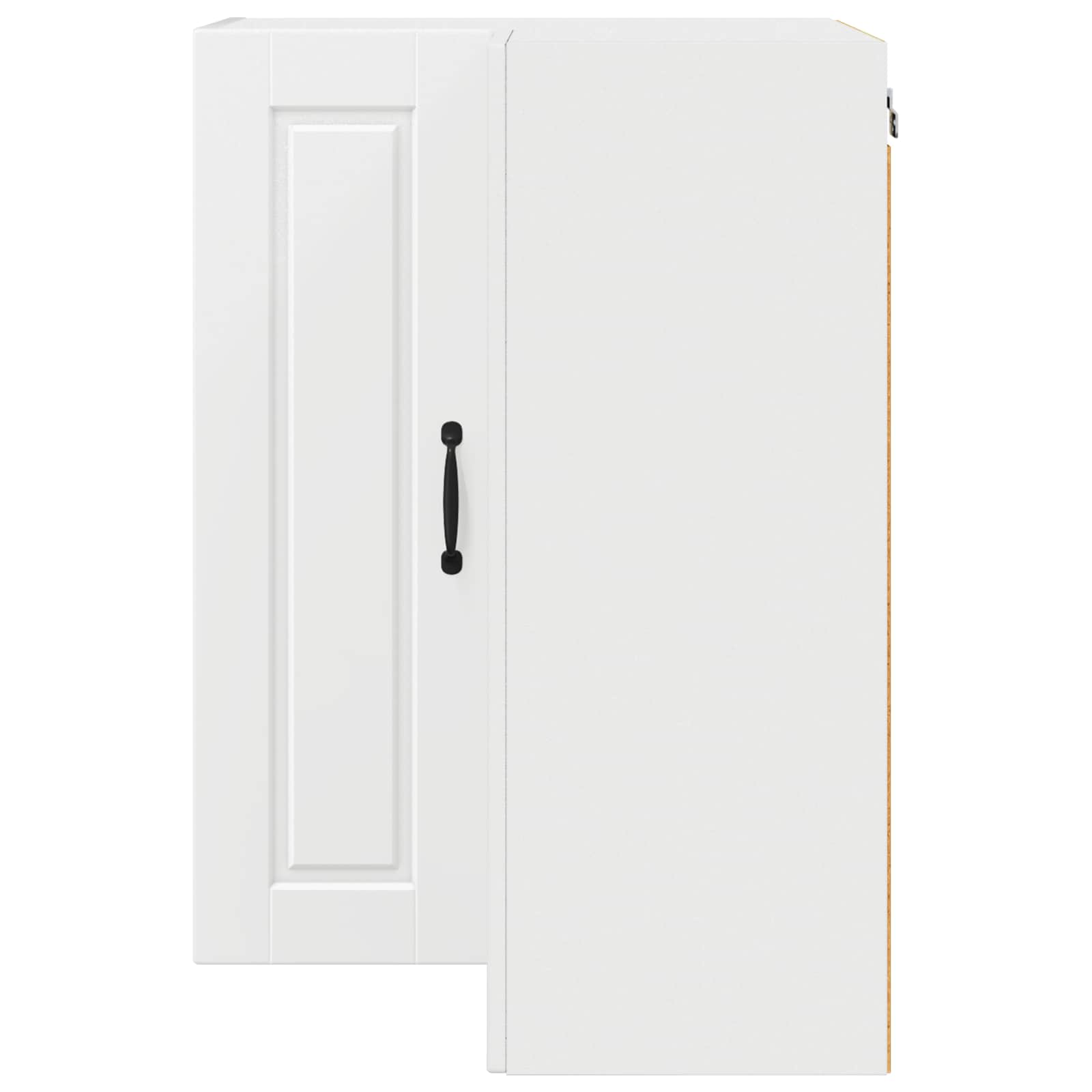 Zidni kutni ormar Bijelo 57 x 57 x 80 cm Konstruirano drvo