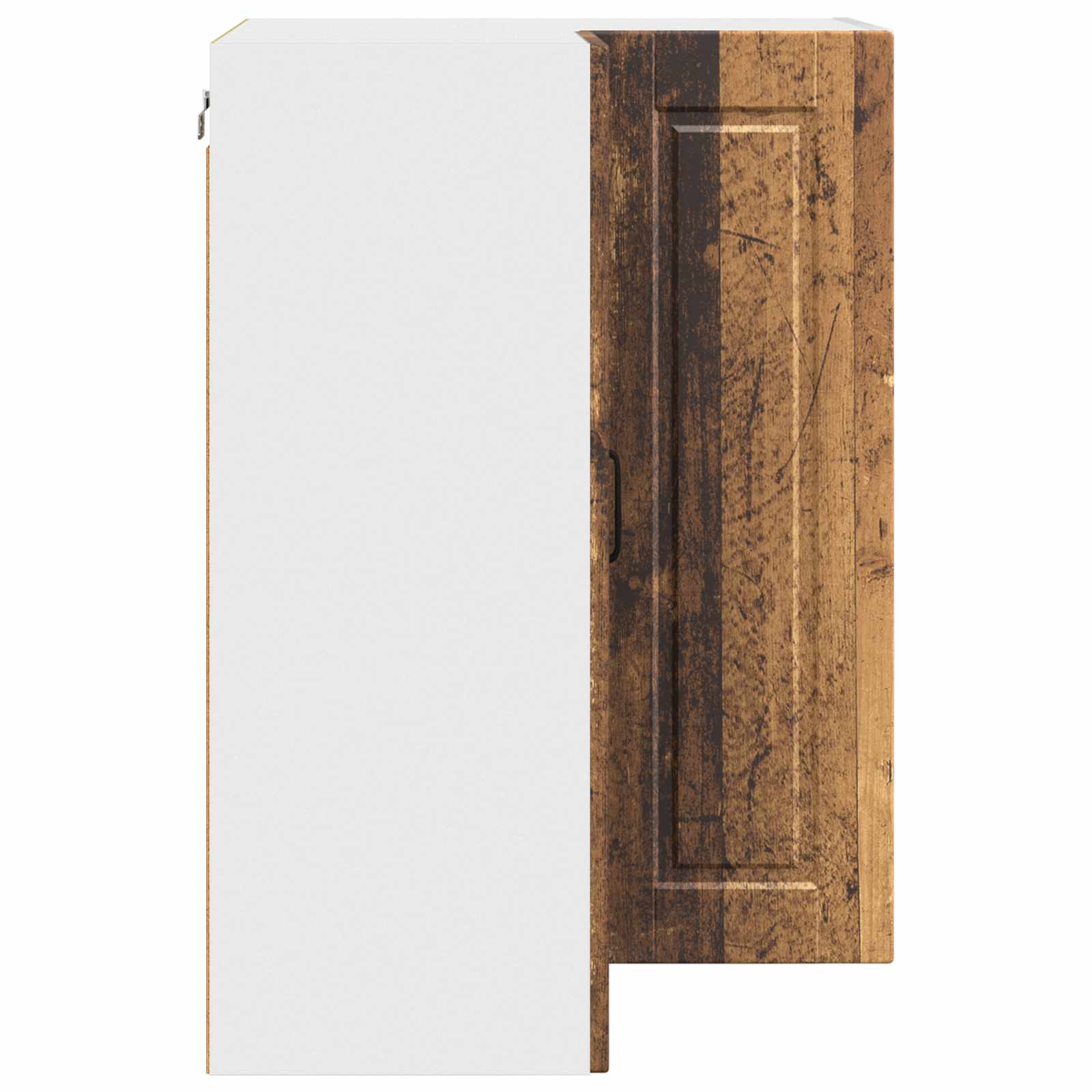 Zidni kutni ormar Staro drvo 57 x 57 x 80 cm Konstruirano drvo