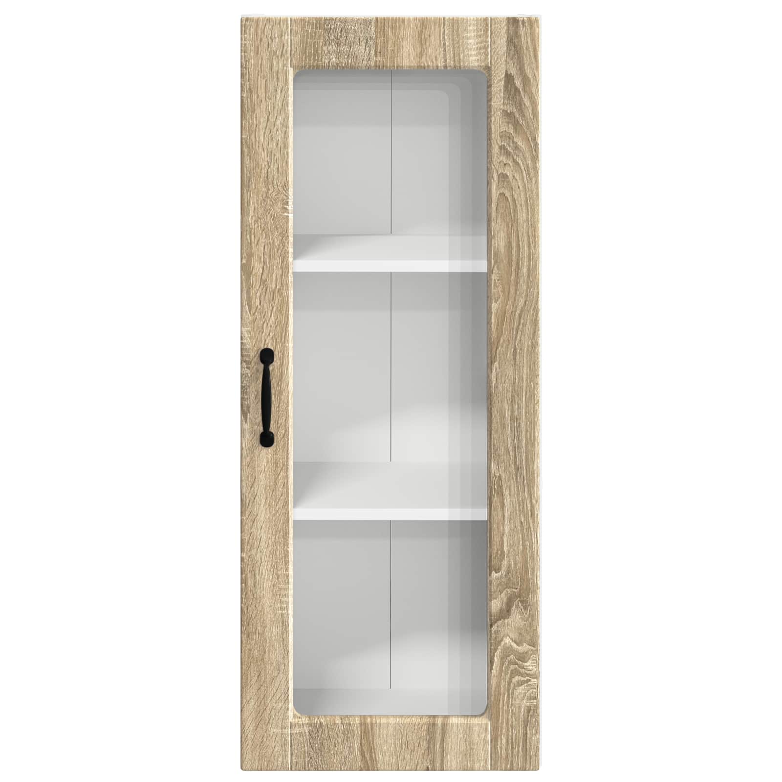 Zidni stakleni ormarić Sonoma hrast 40 x 31 x 100 cm