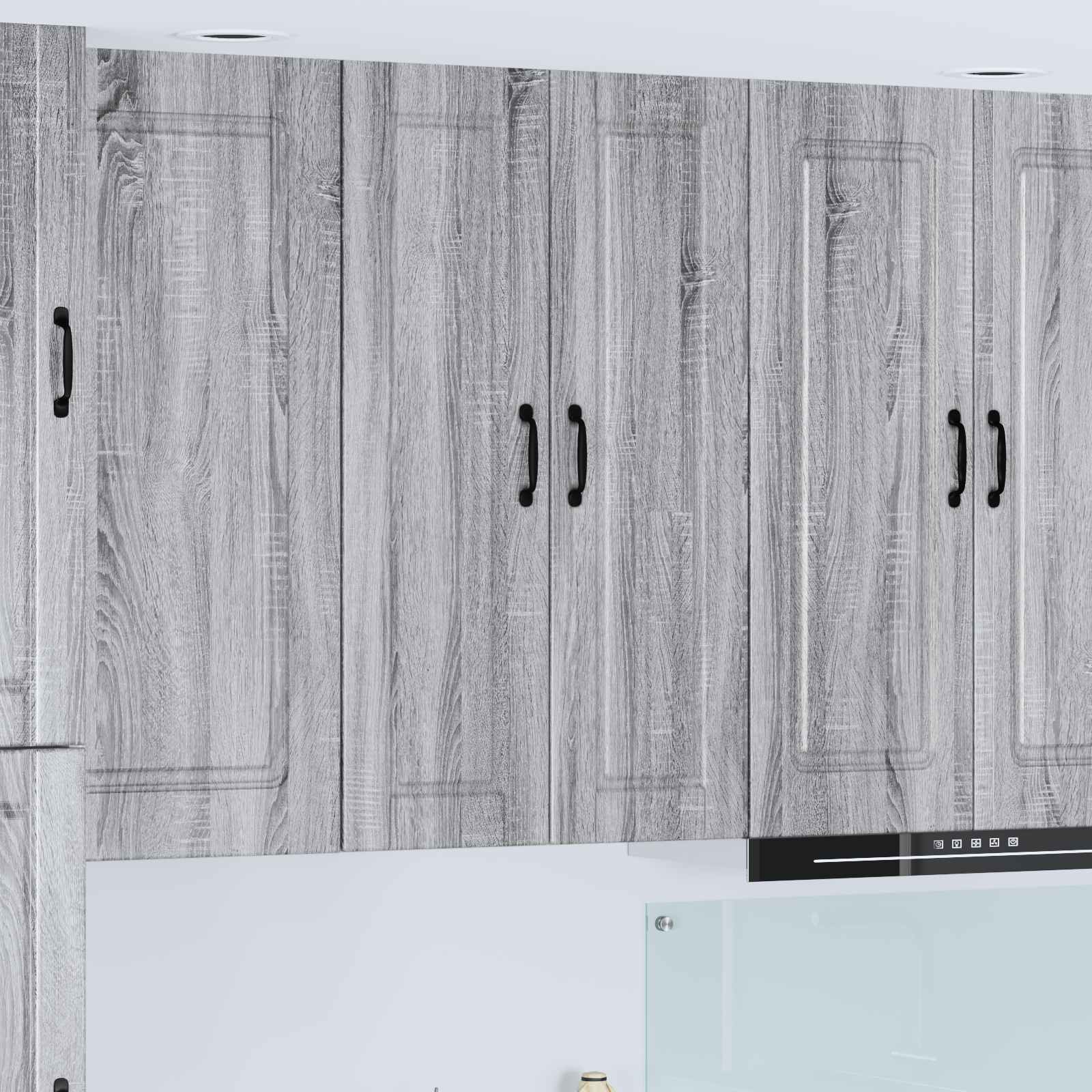 Ormar za Zid Siva Sonoma 30 x 31 x 100 cm Konstruirano drvo