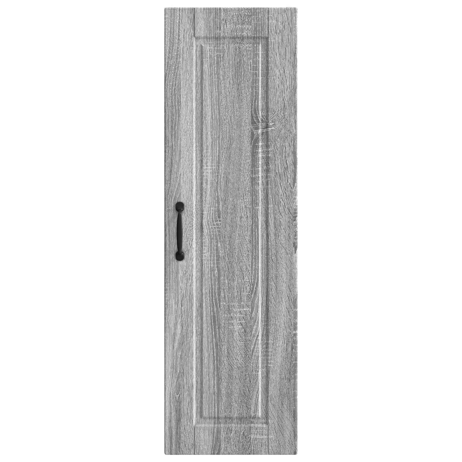 Ormar za Zid Siva Sonoma 30 x 31 x 100 cm Konstruirano drvo