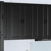 Ormar za Zid Crna 40 x 31 x 100 cm Konstruirano drvo