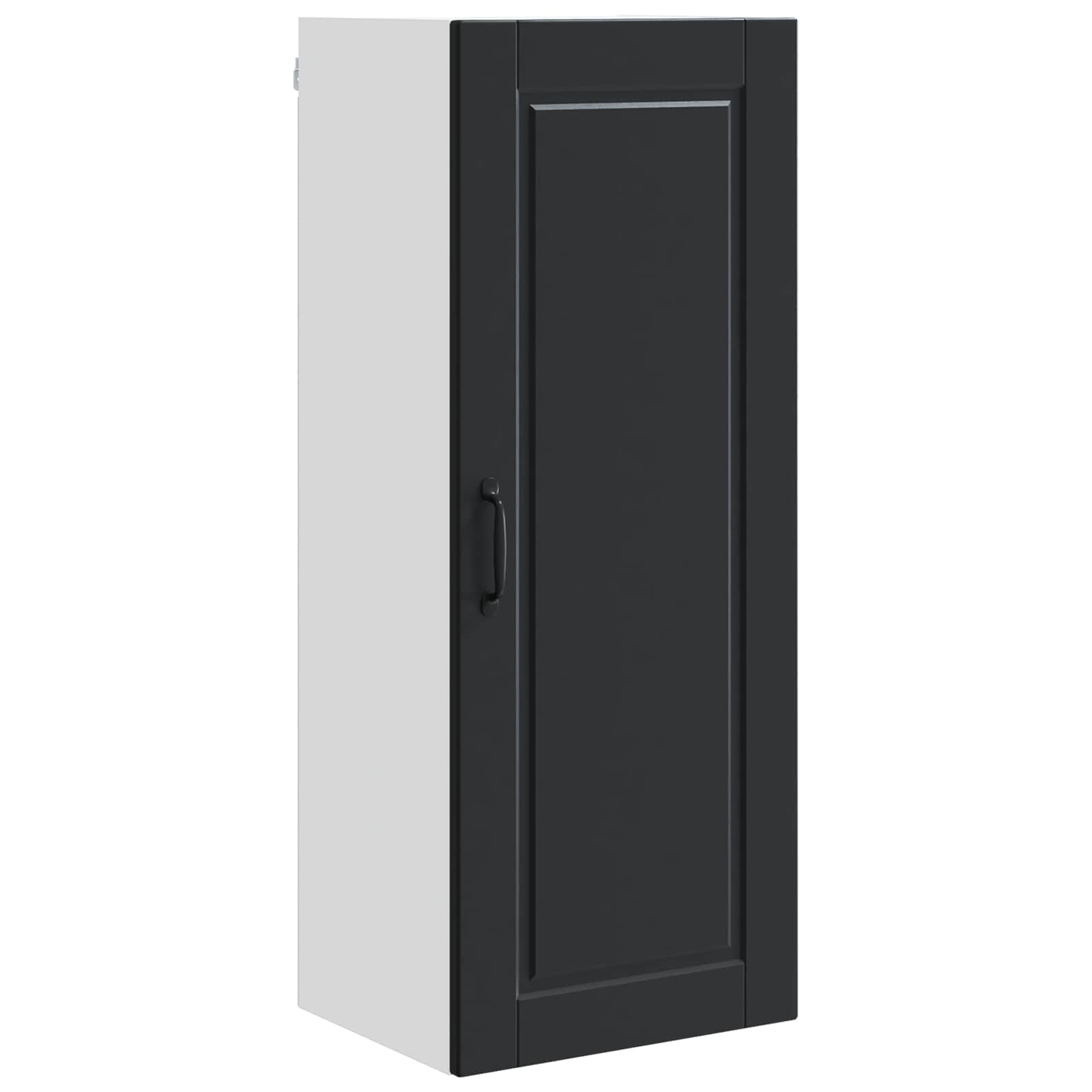 Ormar za Zid Crna 40 x 31 x 100 cm Konstruirano drvo