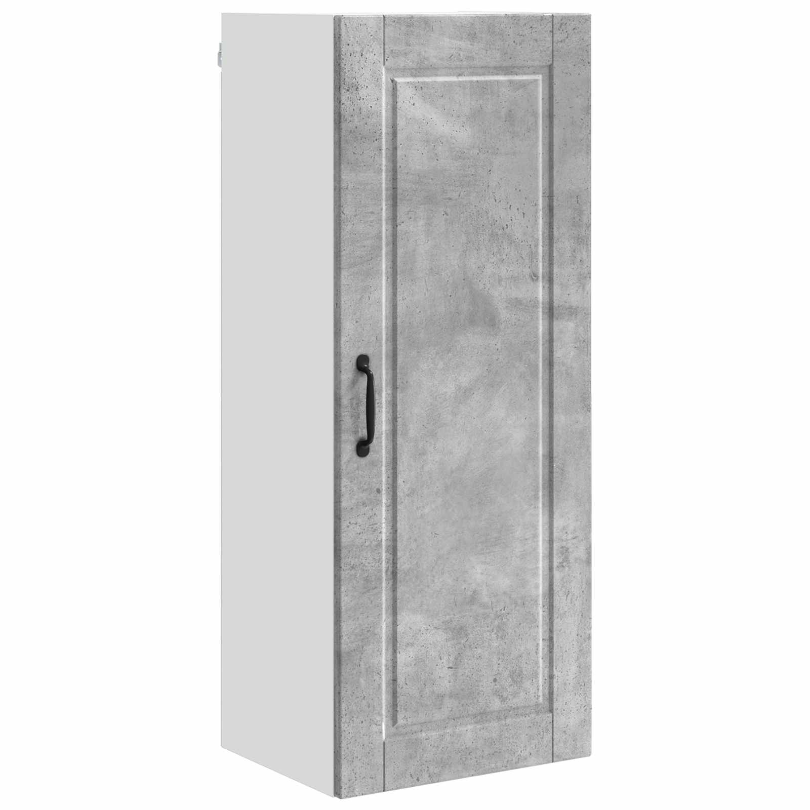 Ormar za Zid Betonski sivi 40 x 31 x 100 cm Konstruirano drvo