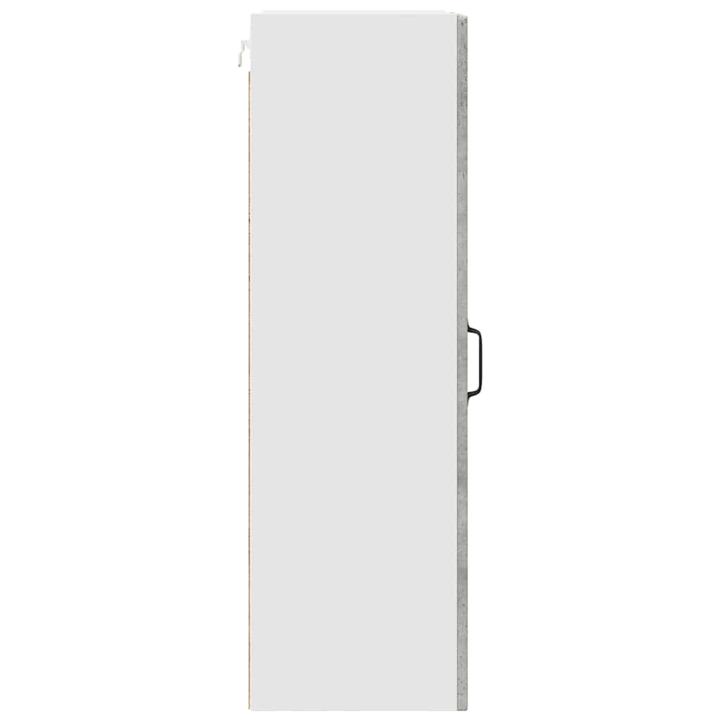 Ormar za Zid Betonski sivi 40 x 31 x 100 cm Konstruirano drvo