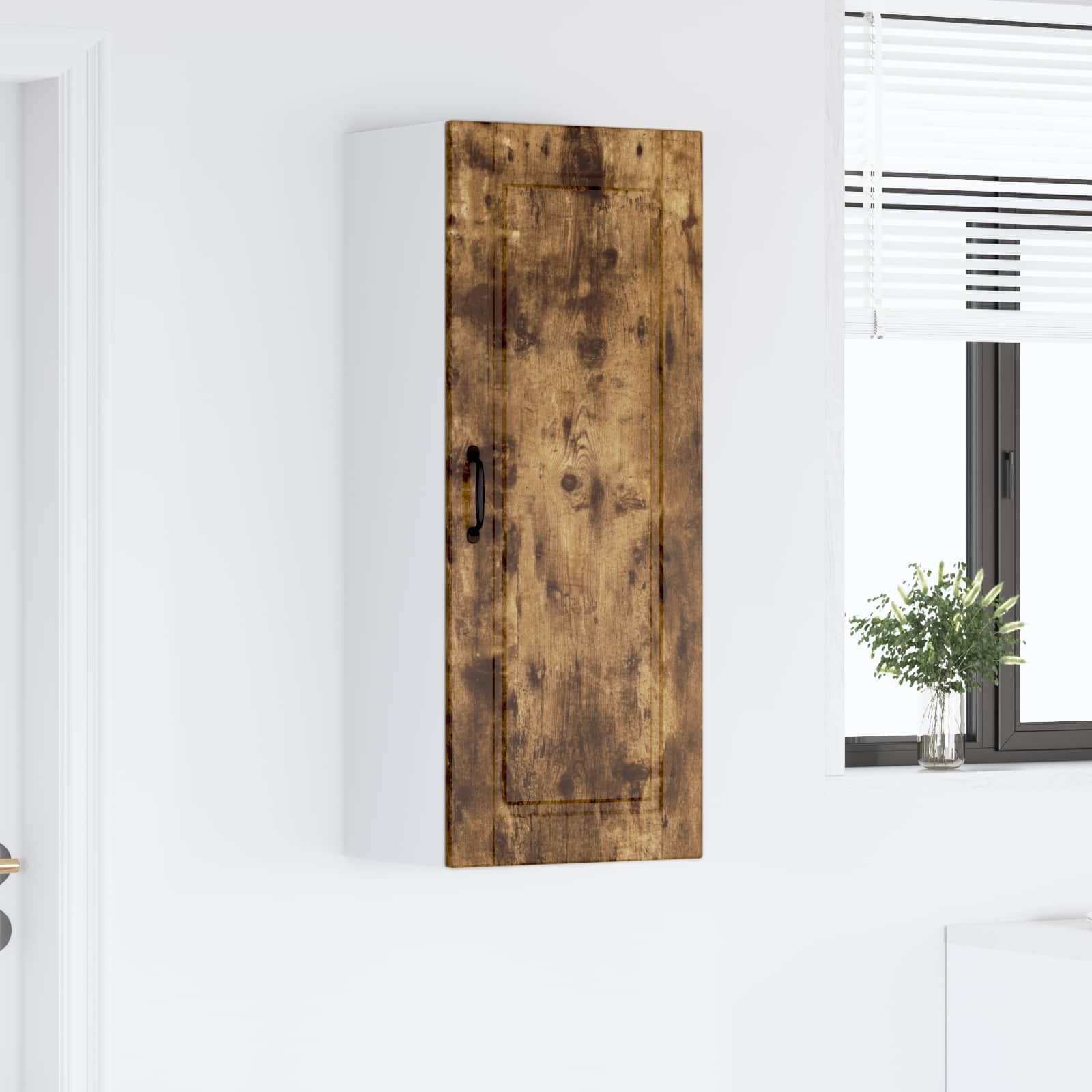 Ormar za Zid Dimljeni hrast 40 x 31 x 100 cm Konstruirano drvo