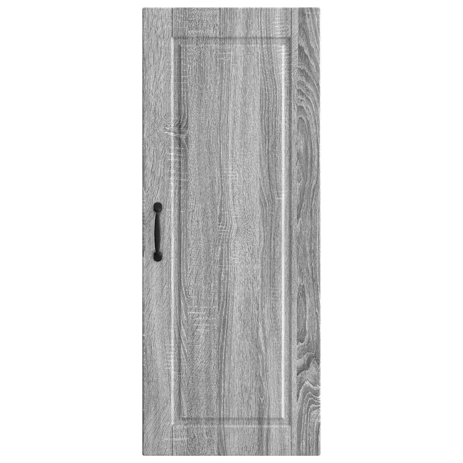 Ormar za Zid Siva Sonoma 40 x 31 x 100 cm Konstruirano drvo