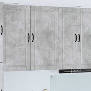 Ormar za Zid Betonski sivi 50 x 31 x 100 cm Konstruirano drvo
