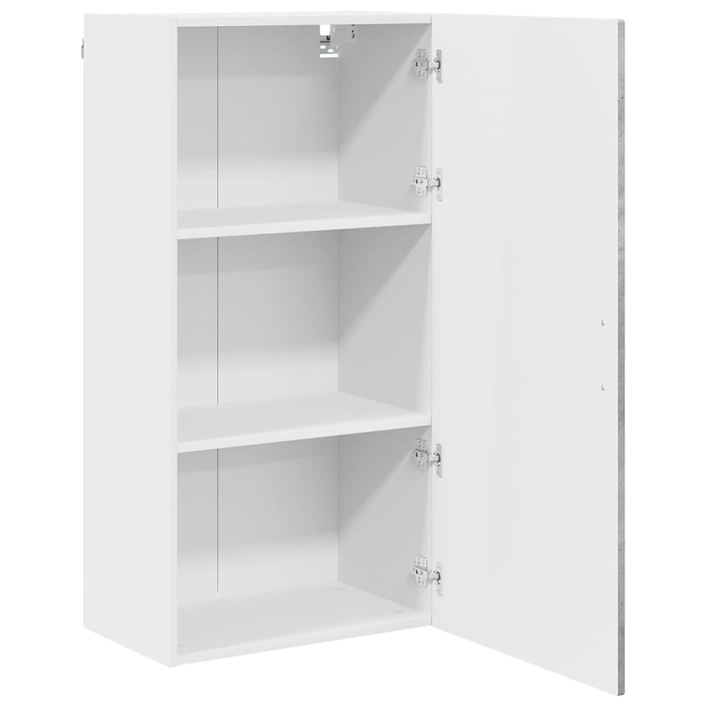 Ormar za Zid Betonski sivi 50 x 31 x 100 cm Konstruirano drvo