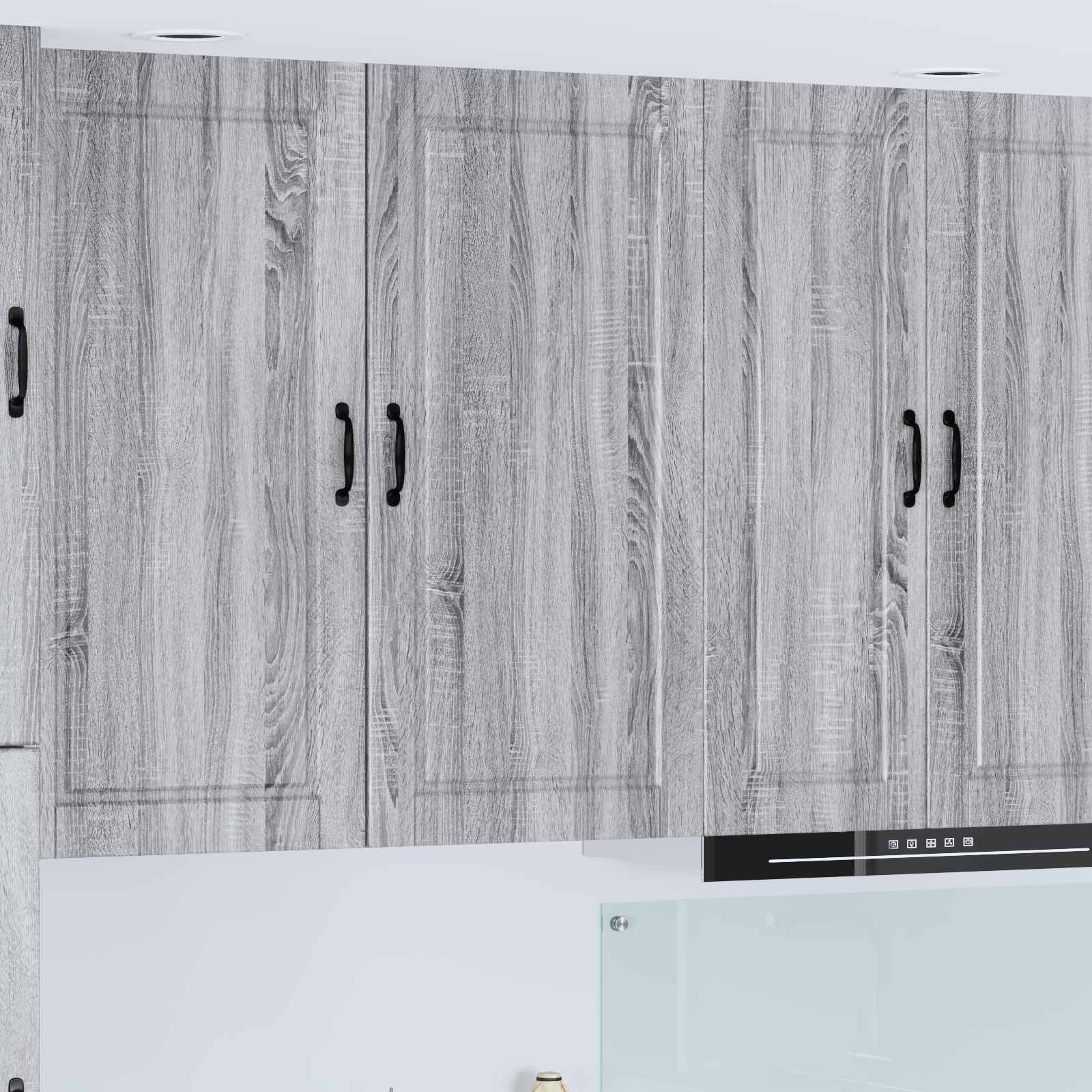 Ormar za Zid Siva Sonoma 50 x 31 x 100 cm Konstruirano drvo