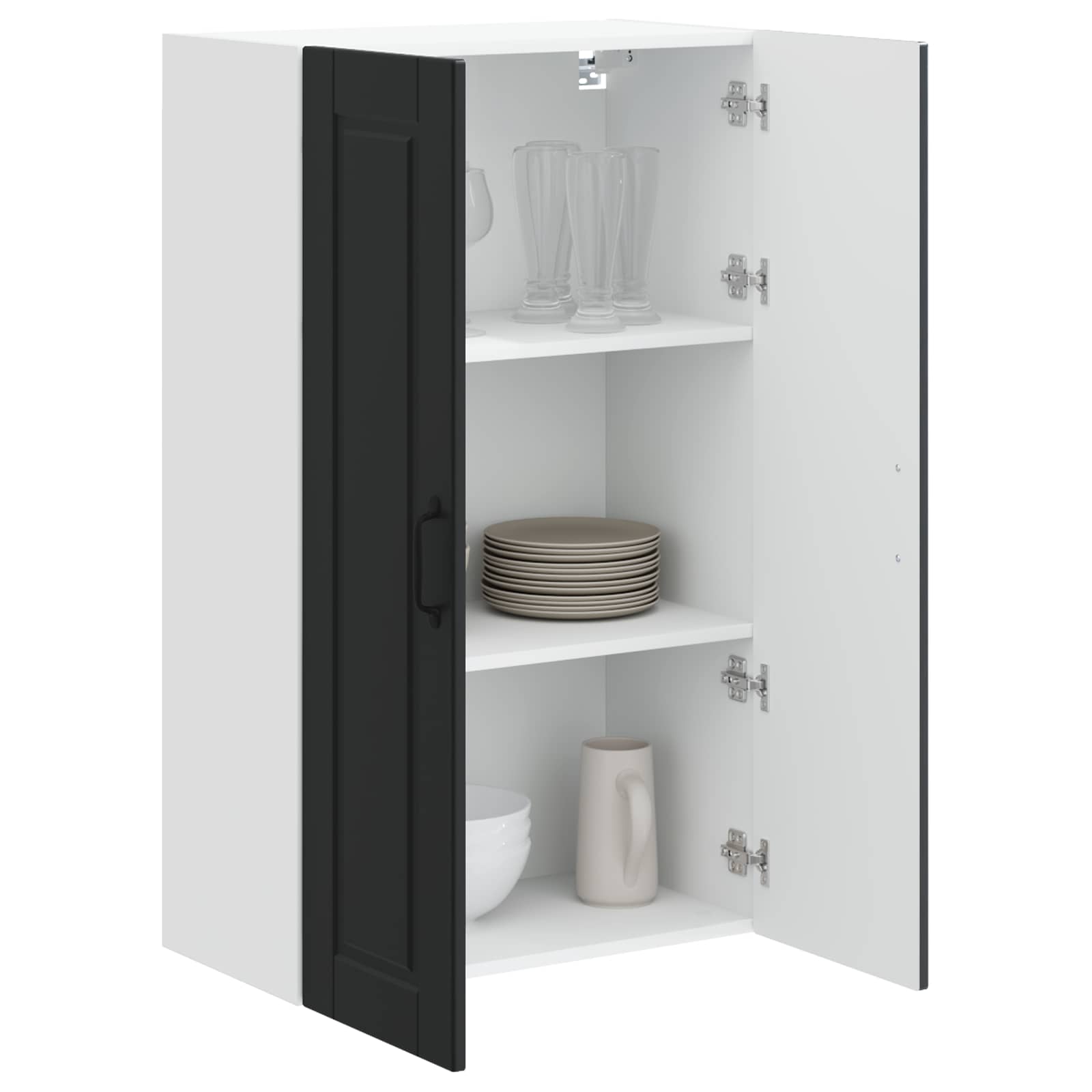 Ormar za Zid Crna 60 x 31 x 100 cm Konstruirano drvo