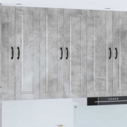 Ormar za Zid Betonski sivi 60 x 31 x 100 cm Konstruirano drvo