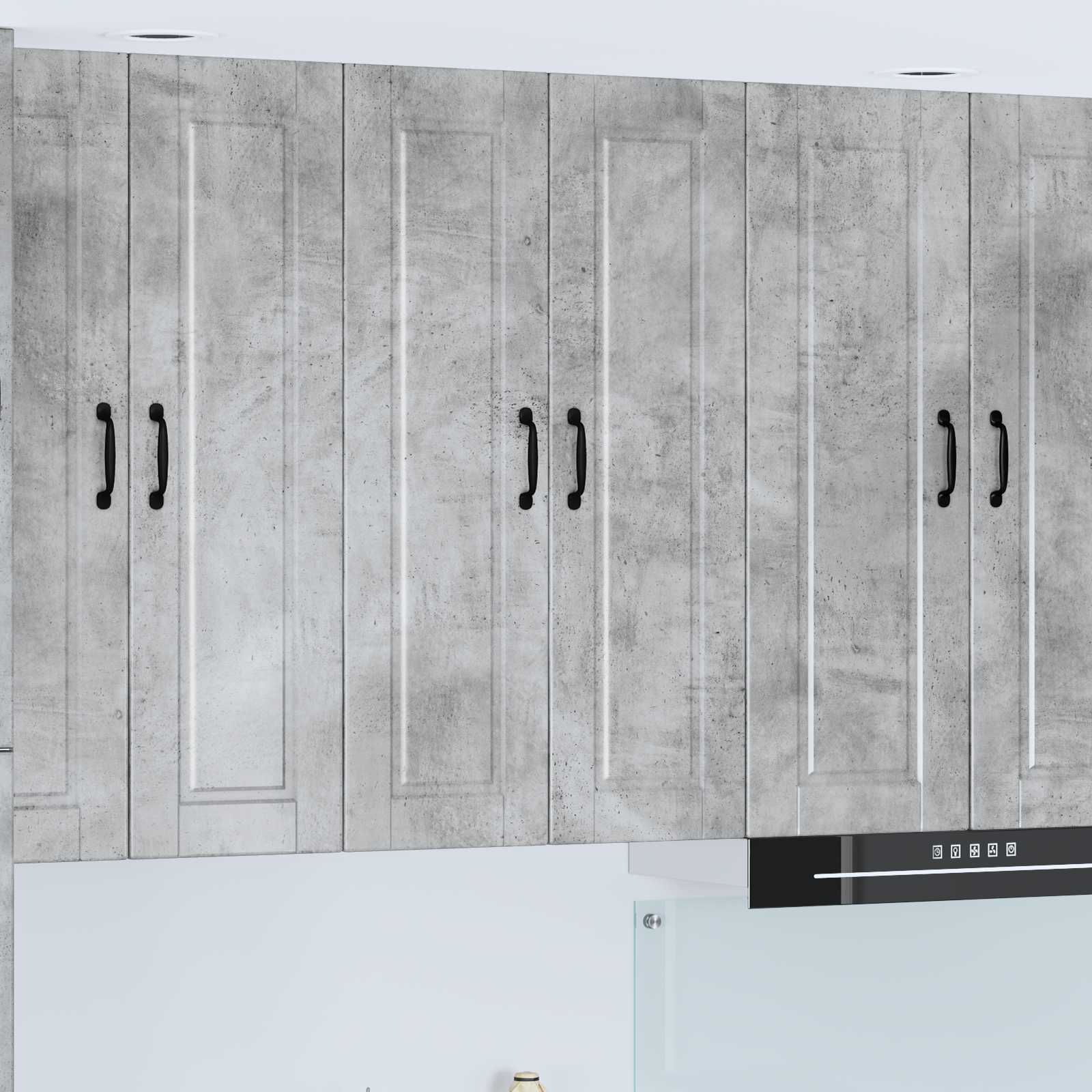 Ormar za Zid Betonski sivi 60 x 31 x 100 cm Konstruirano drvo
