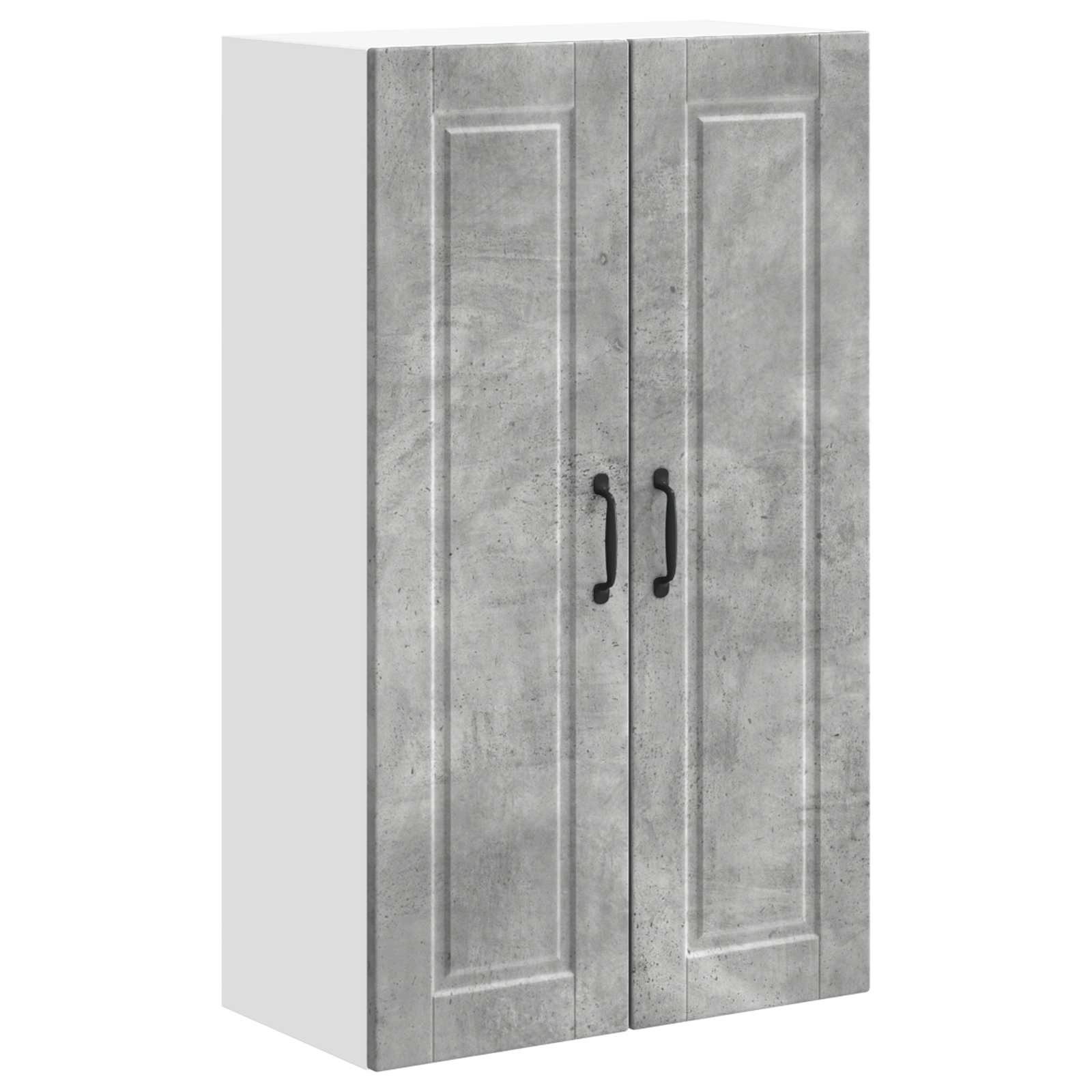 Ormar za Zid Betonski sivi 60 x 31 x 100 cm Konstruirano drvo