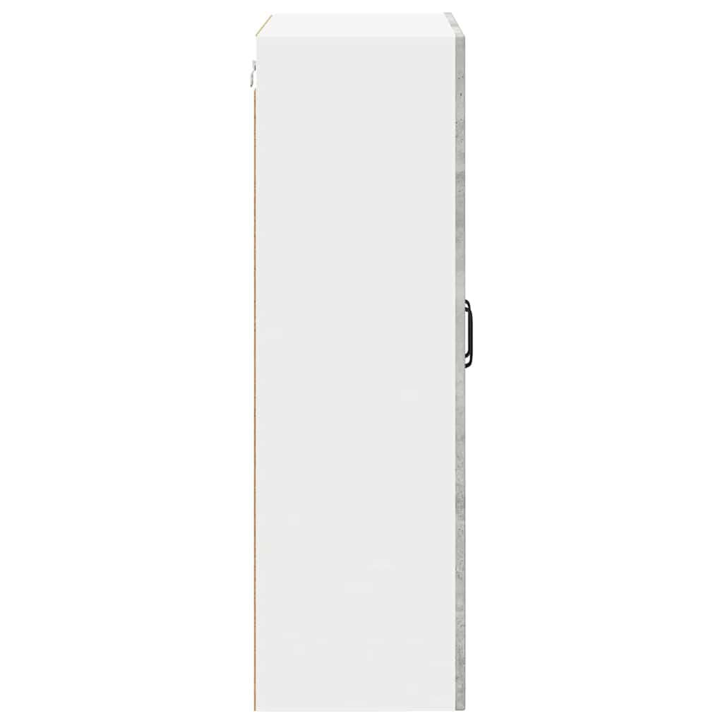 Ormar za Zid Betonski sivi 60 x 31 x 100 cm Konstruirano drvo