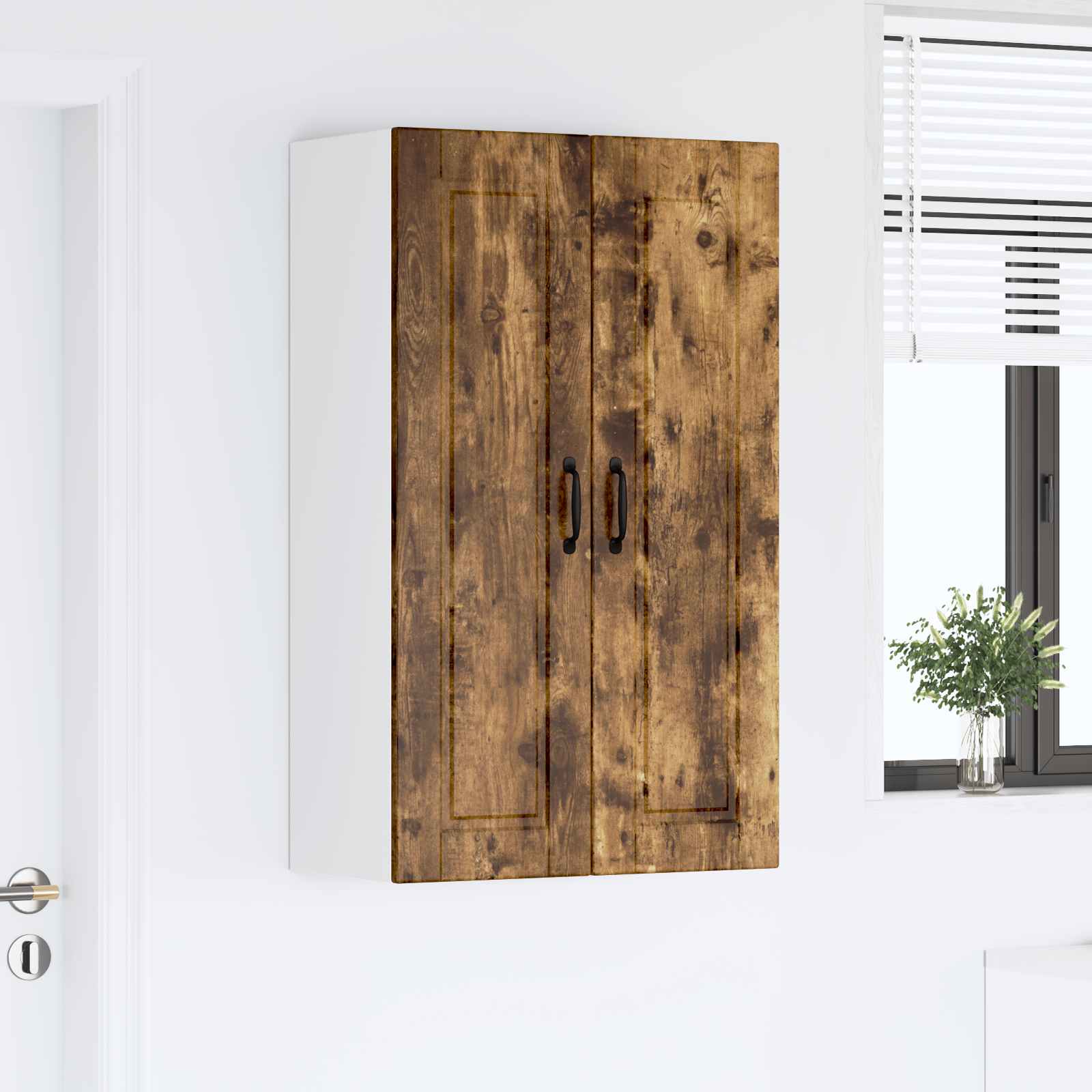 Ormar za Zid Dimljeni hrast 60 x 31 x 100 cm Konstruirano drvo