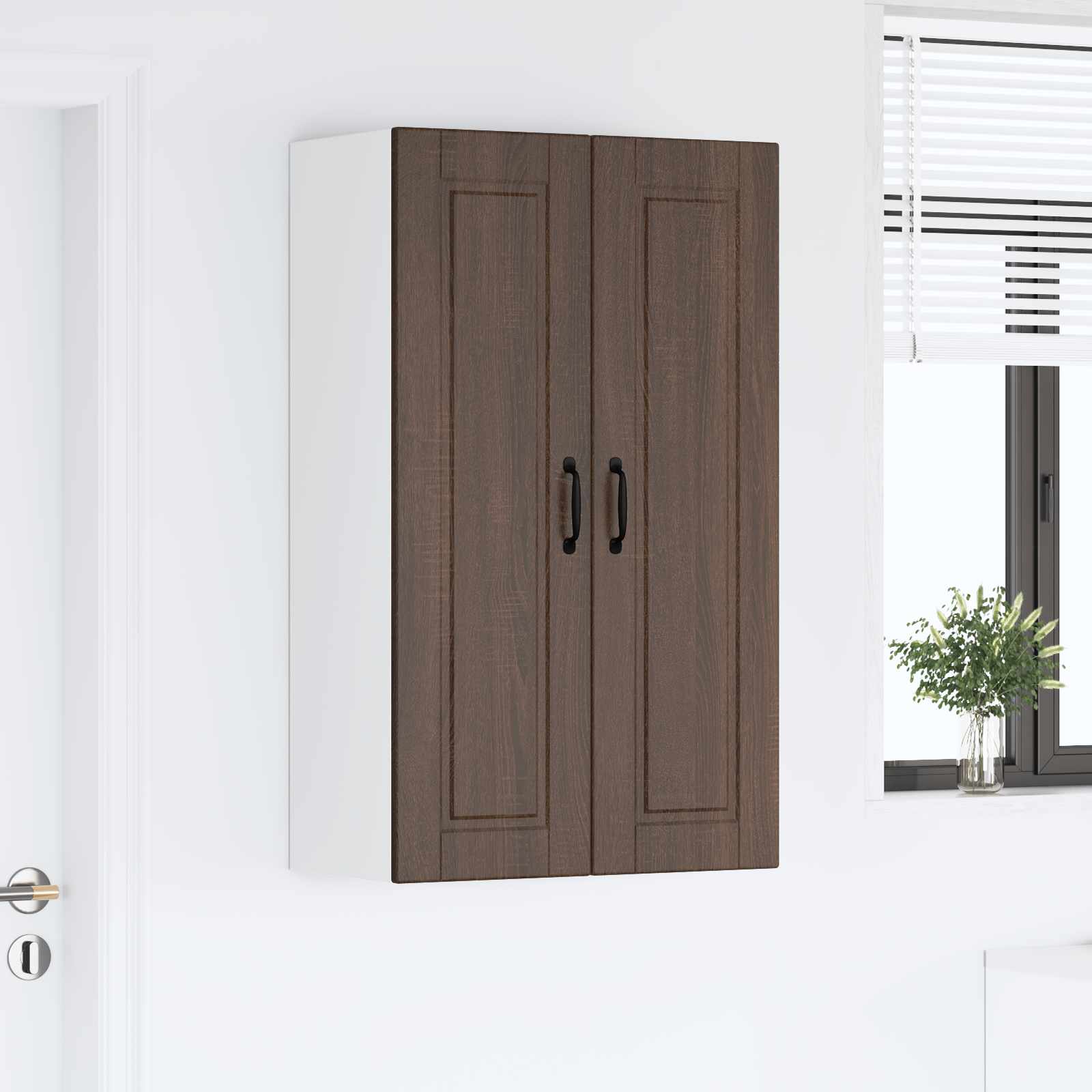 Ormar za Zid Smeđi hrast 60 x 31 x 100 cm Konstruirano drvo