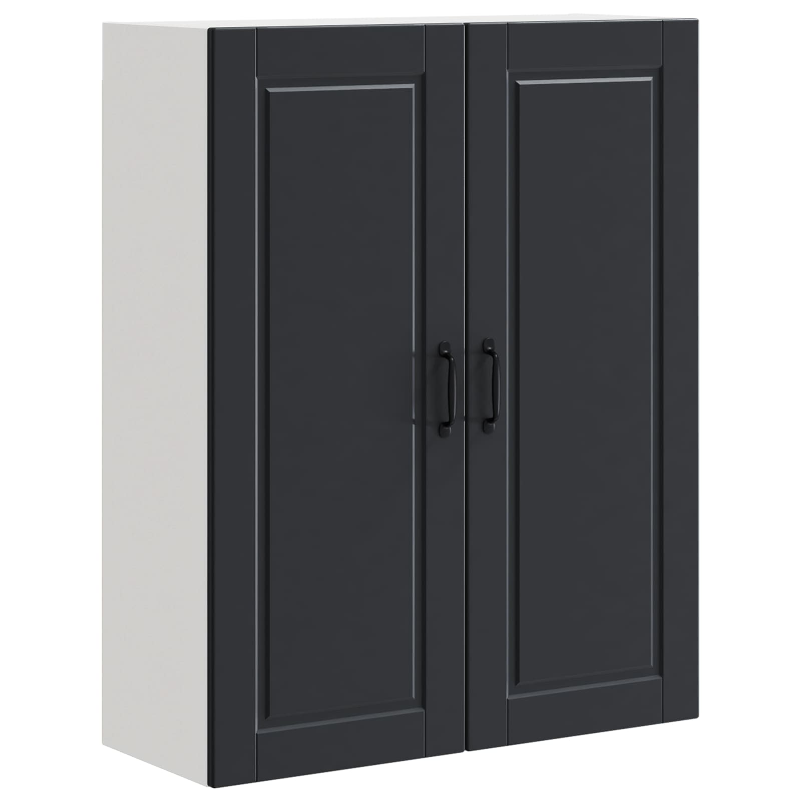 Ormar za Zid Crna 80 x 31 x 100 cm Konstruirano drvo