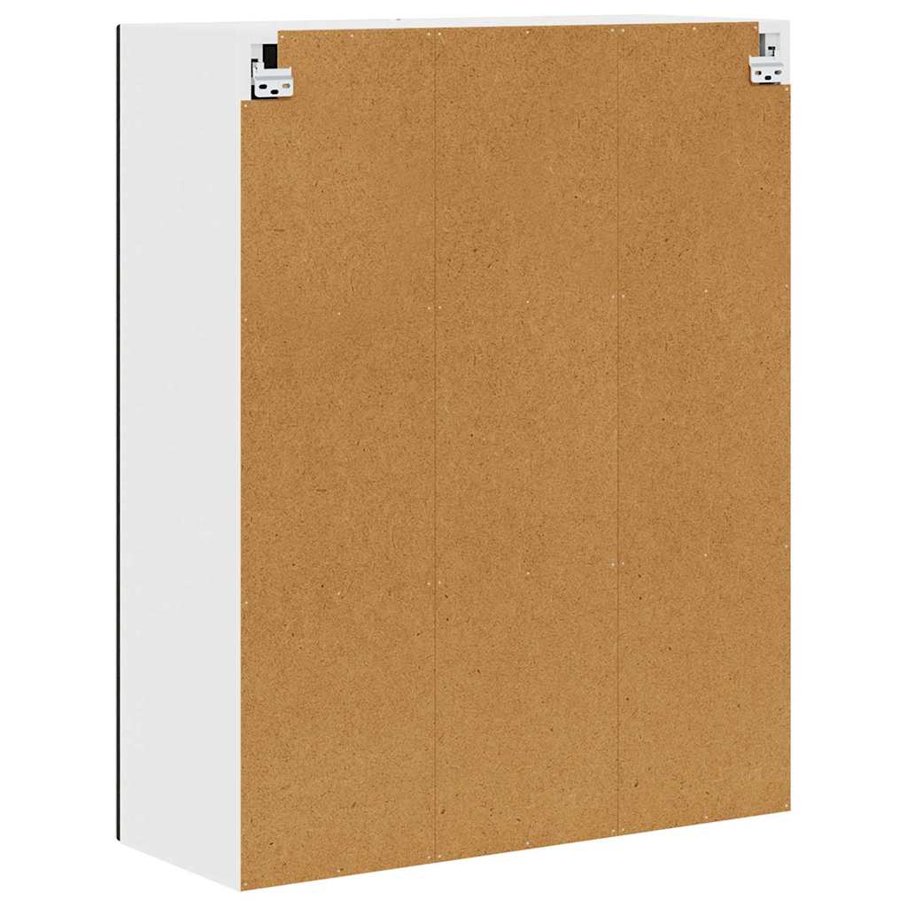 Ormar za Zid Crna 80 x 31 x 100 cm Konstruirano drvo