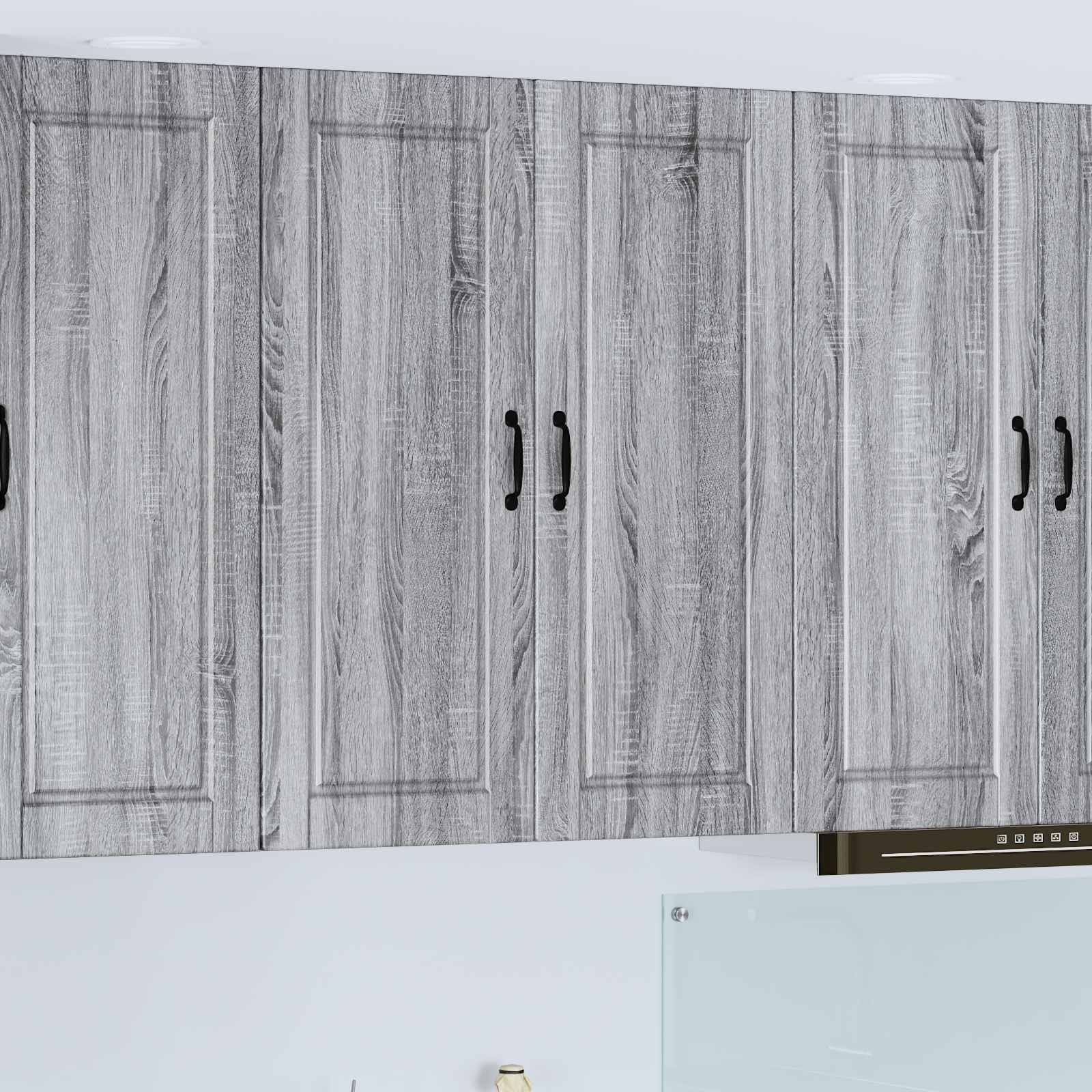 Ormar za Zid Siva Sonoma 80 x 31 x 100 cm Konstruirano drvo