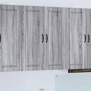 Ormar za Zid Siva Sonoma 80 x 31 x 100 cm Konstruirano drvo