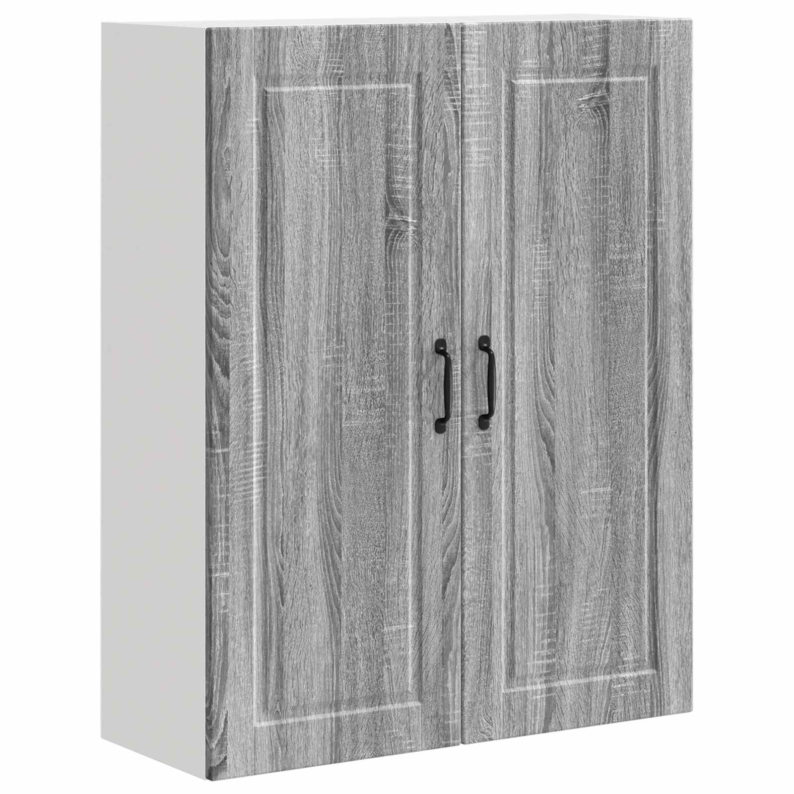 Ormar za Zid Siva Sonoma 80 x 31 x 100 cm Konstruirano drvo
