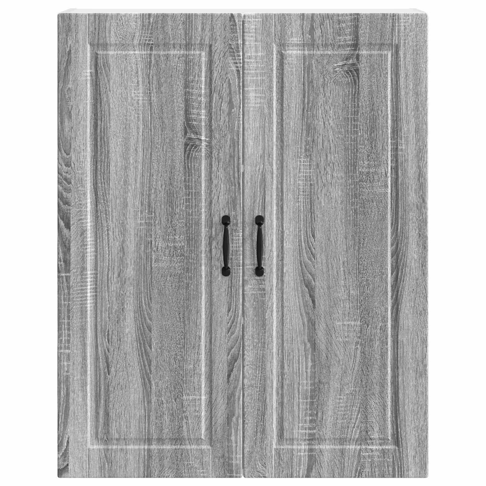 Ormar za Zid Siva Sonoma 80 x 31 x 100 cm Konstruirano drvo