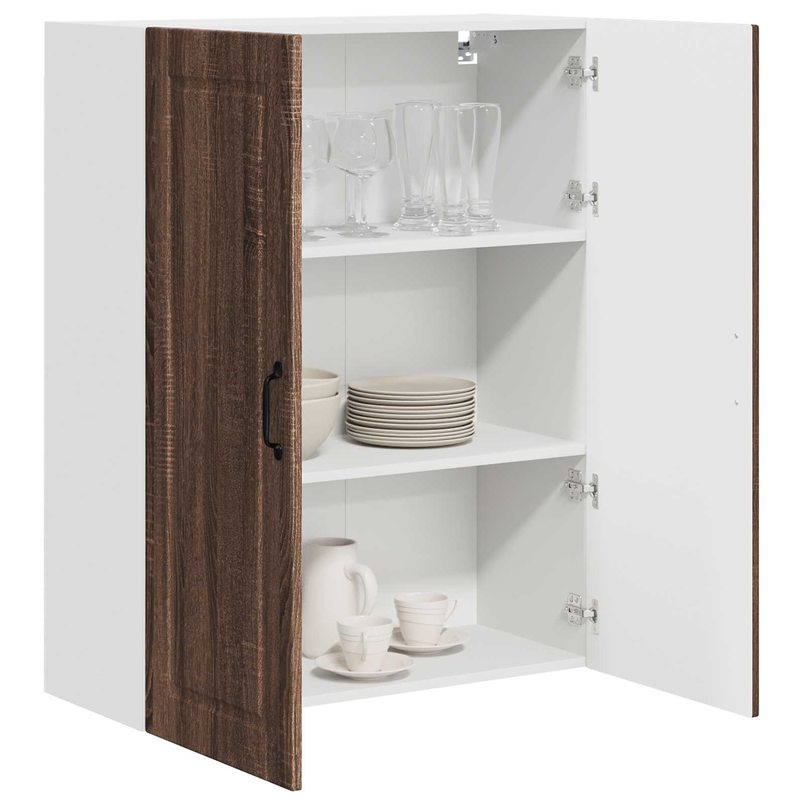 Ormar za Zid Smeđi hrast 80 x 31 x 100 cm Konstruirano drvo