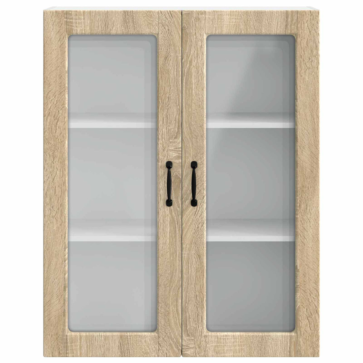 Zidni stakleni ormarić Sonoma hrast 80 x 31 x 100 cm
