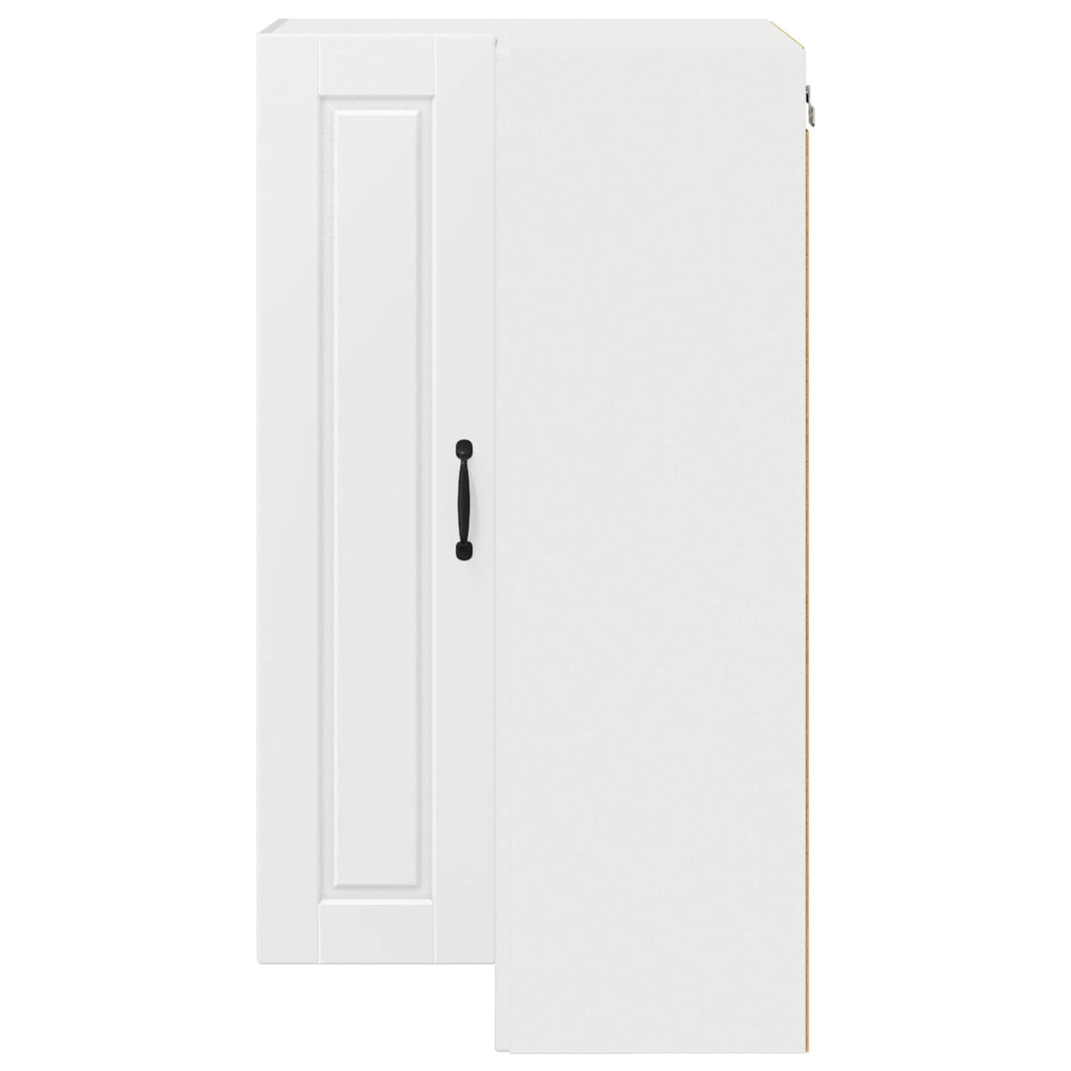 Zidni kutni ormar Bijelo 57 x 57 x 100 cm Konstruirano drvo