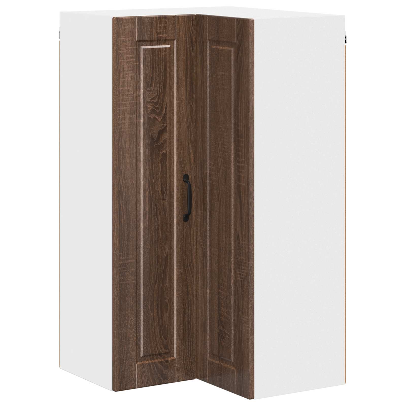 Zidni kutni ormar Smeđi hrast 57 x 57 x 100 cm