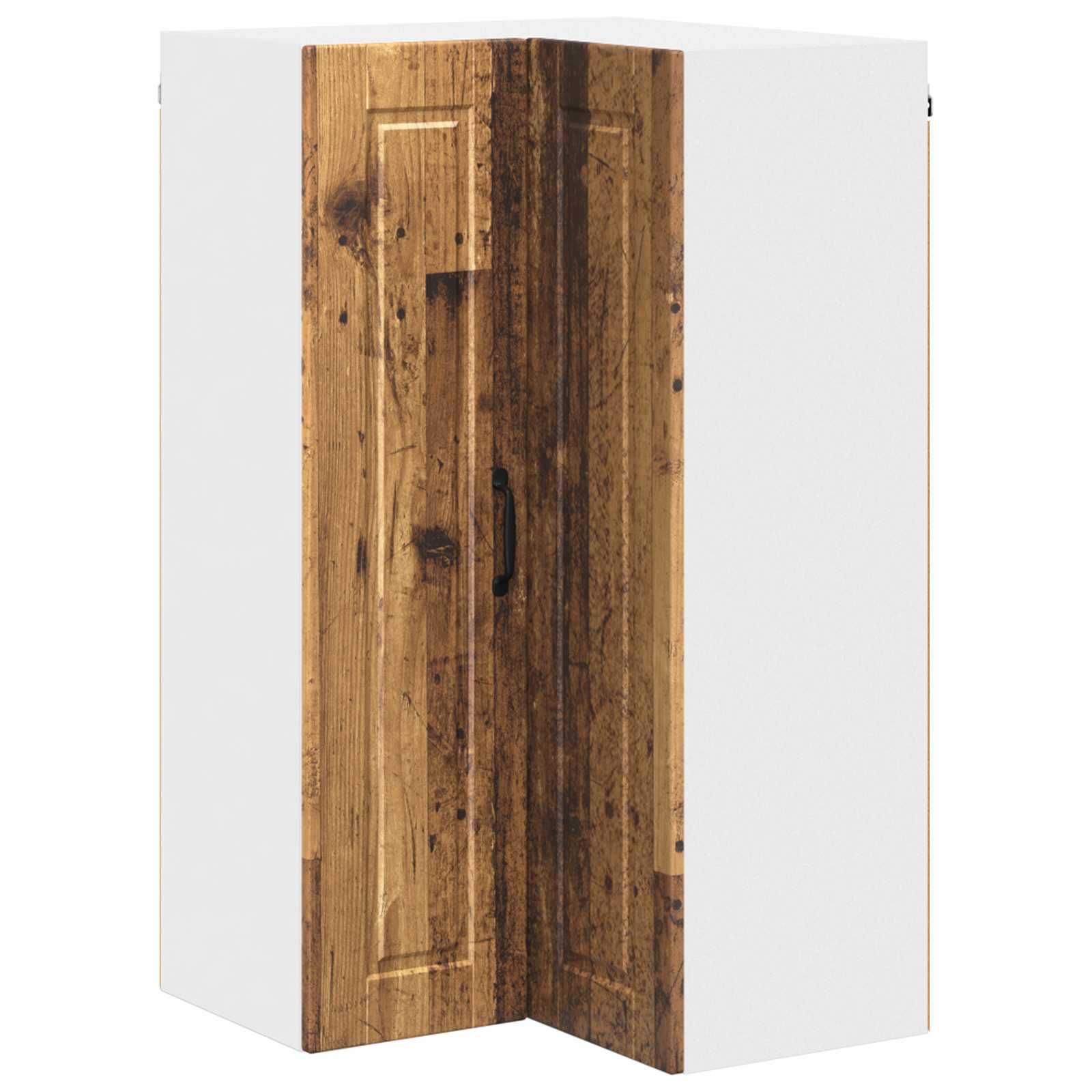 Zidni kutni ormar Staro drvo 57 x 57 x 100 cm Konstruirano drvo