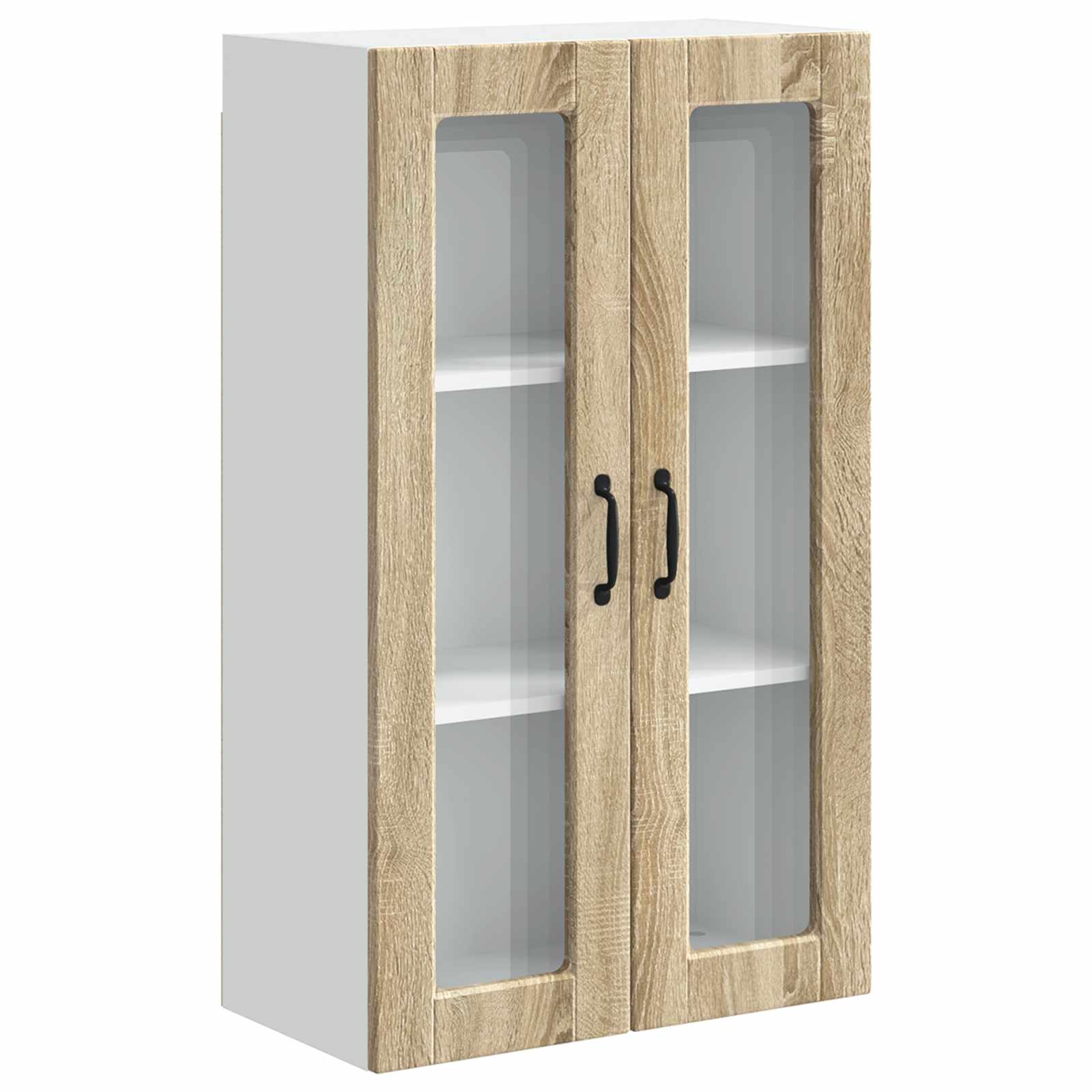 Zidni stakleni ormarić Sonoma hrast 60 x 31 x 100 cm