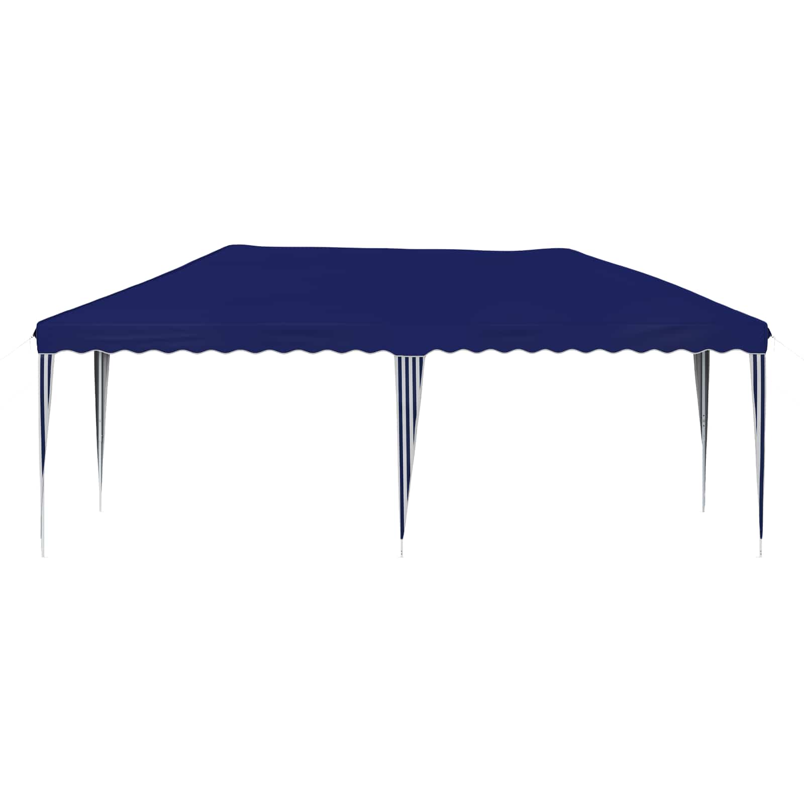 Rastezljivi šator za zabave 575 x 290 x 245 cm Plava