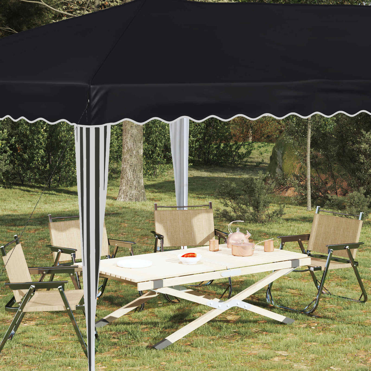 Rastezljivi šator za zabave 575 x 290 x 245 cm Antracit