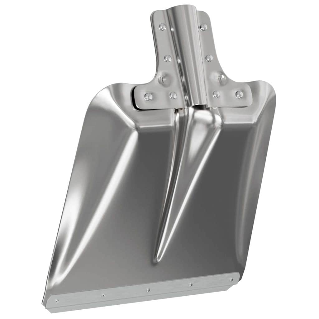Glava lopate Srebrno 43 x 32,5 cm Aluminij