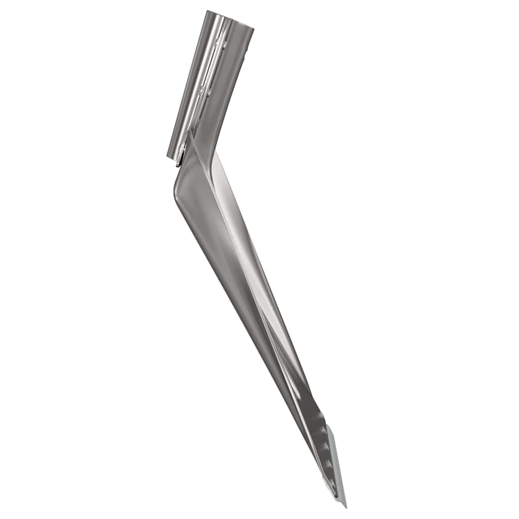 Glava lopate Srebrno 43 x 32,5 cm Aluminij