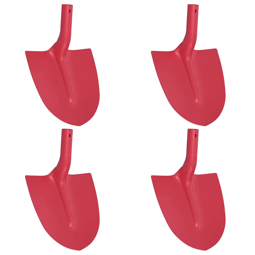 Glava lopate 4 pcs Crvena 39,5 x 27,5 cm