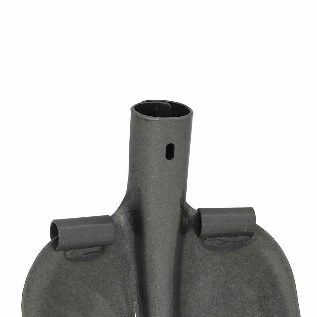 Glava lopate Srebrno 33 x 21 cm Čelik s prahom premazan
