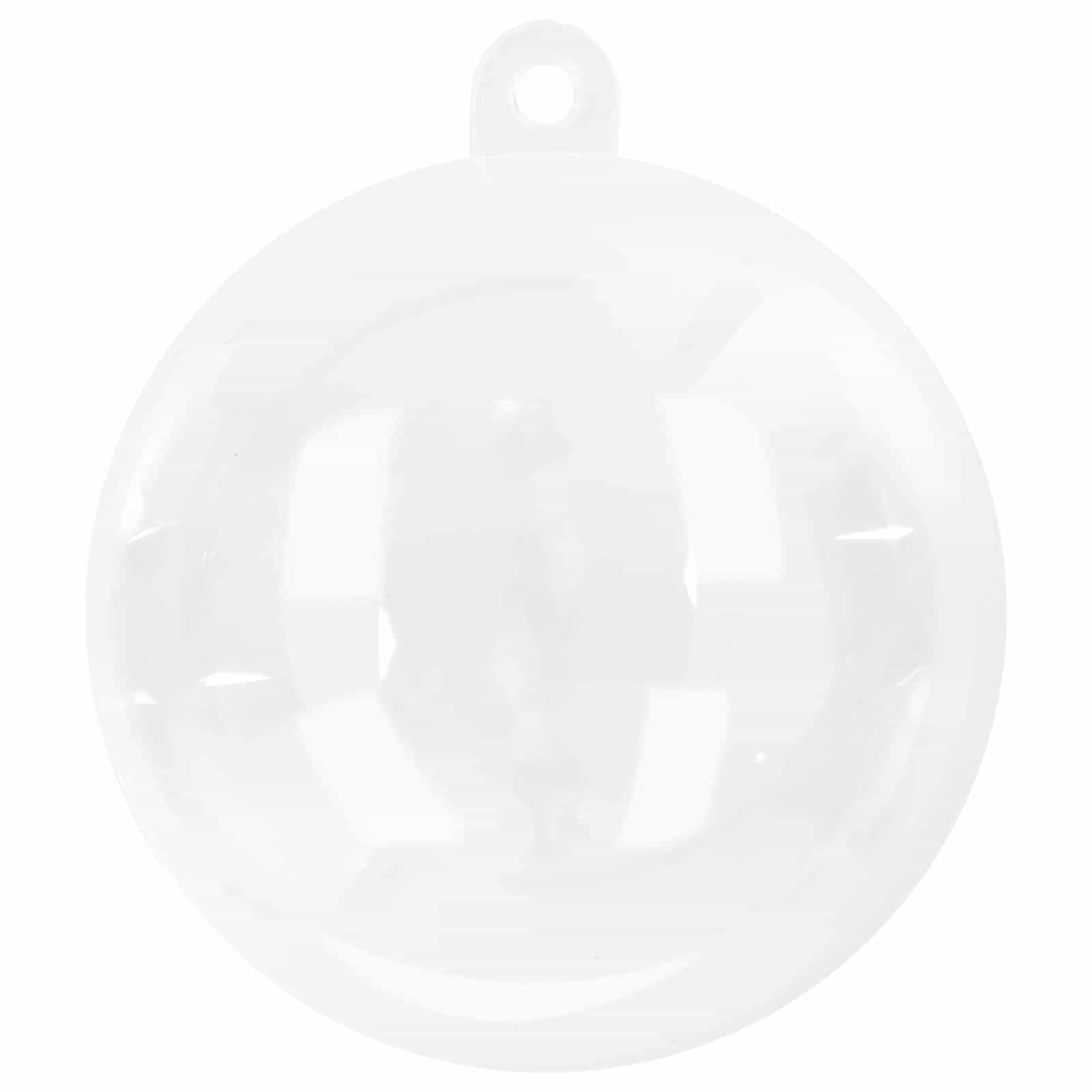Set Božićnih Ukrasnih Kuglica 50 pcs *Transparent*an Ø 5 cm