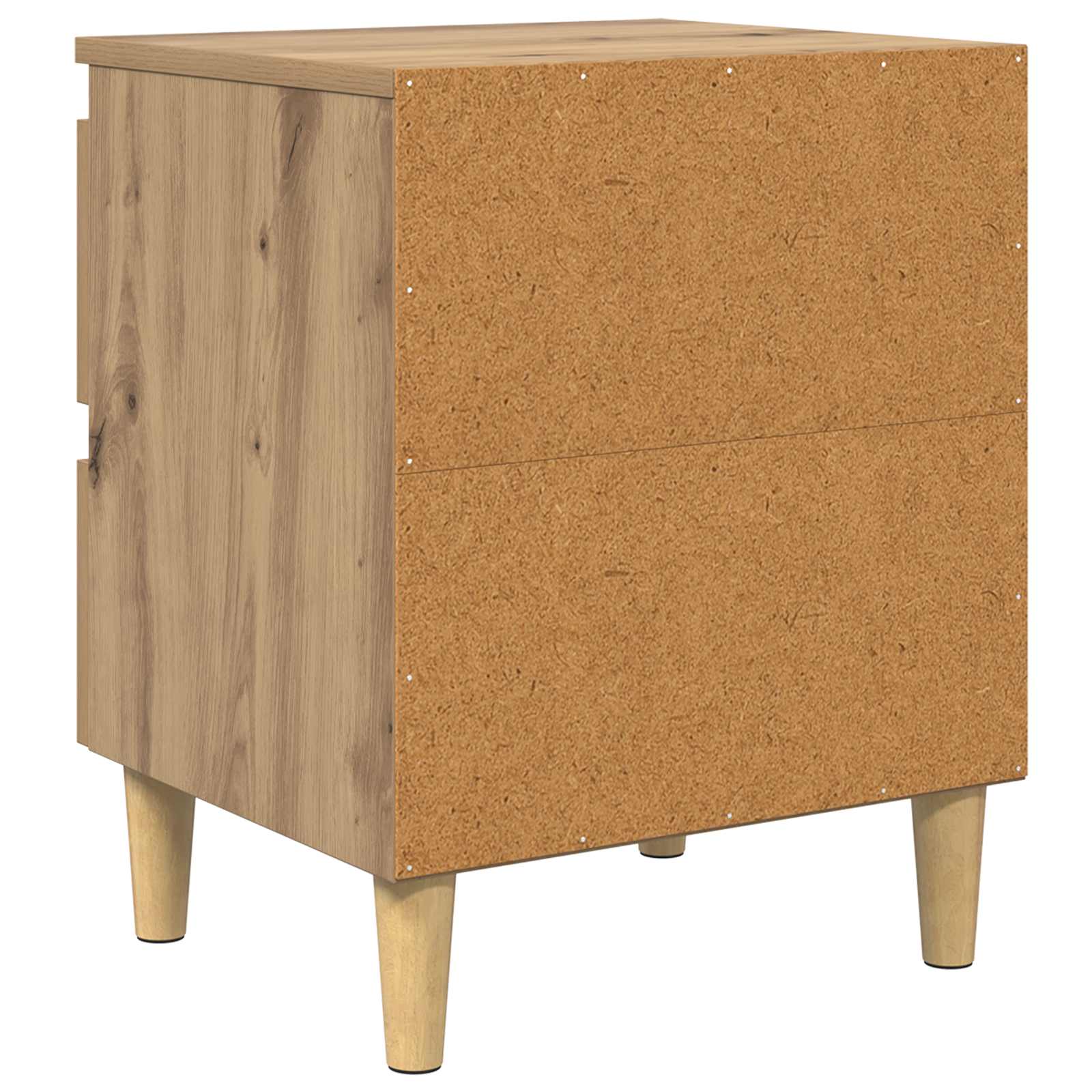 Krevetne ormariće 2 pcs Umjetnički hrast 40 x 35 x 50 cm