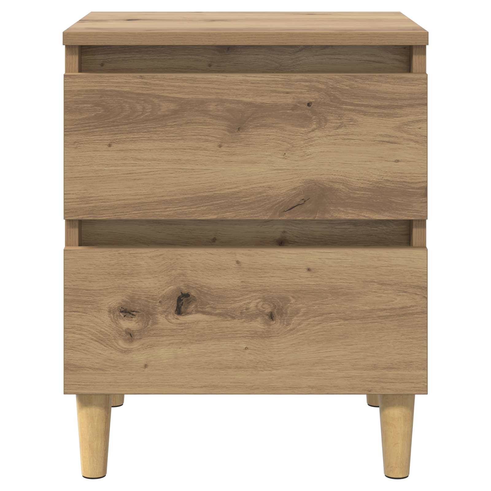 Krevetne ormariće 2 pcs Umjetnički hrast 40 x 35 x 50 cm