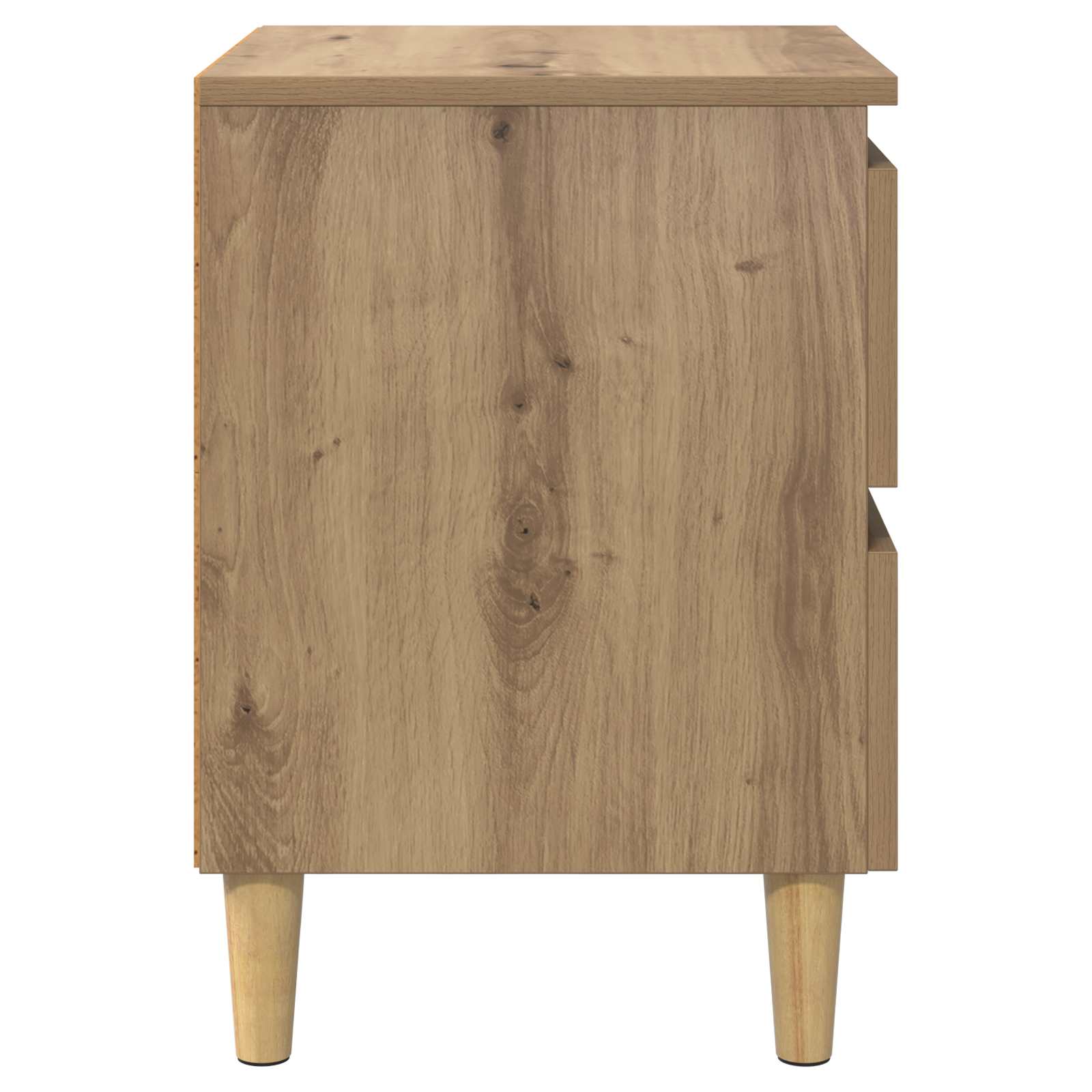 Krevetne ormariće 2 pcs Umjetnički hrast 40 x 35 x 50 cm