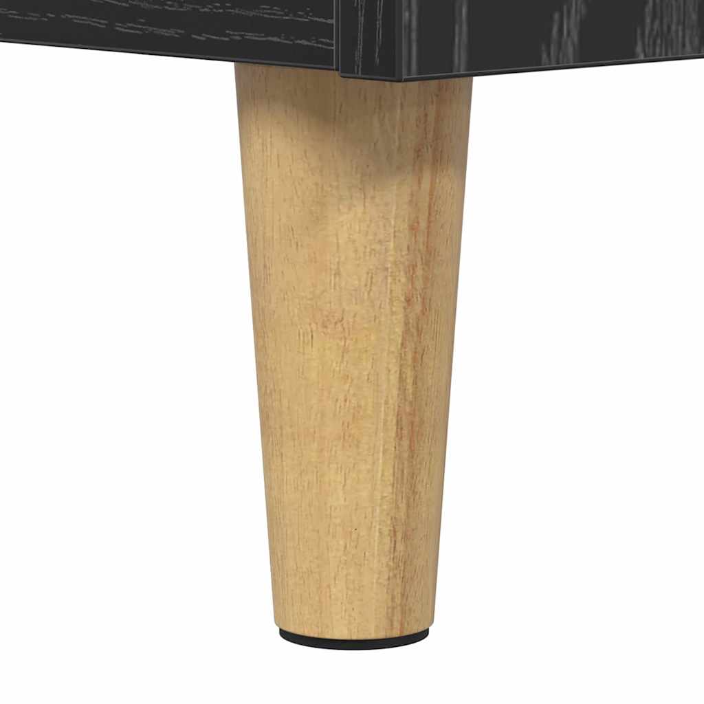 Krevetne ormariće s ladicama 2 pcs Crni hrast 40 x 35 x 50 cm
