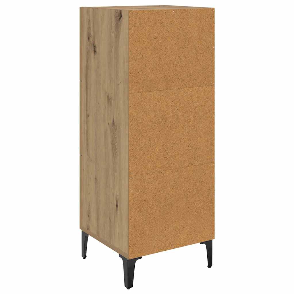 Kreveta Umjetnički hrast 34,5 x 34 x 90 cm Konstruirano drvo